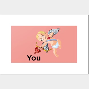 Sweet Valentines day sticker, card, notebook, pin Posters and Art